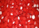 Uzáver GL18,PP, červený s tesn. vložkou k 5-215ml liek. sklen. a PET, U5