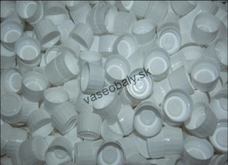 Uzáver GL28, PP,biely samotesniaci k 100-1000ml sklenným liekovkám, U27